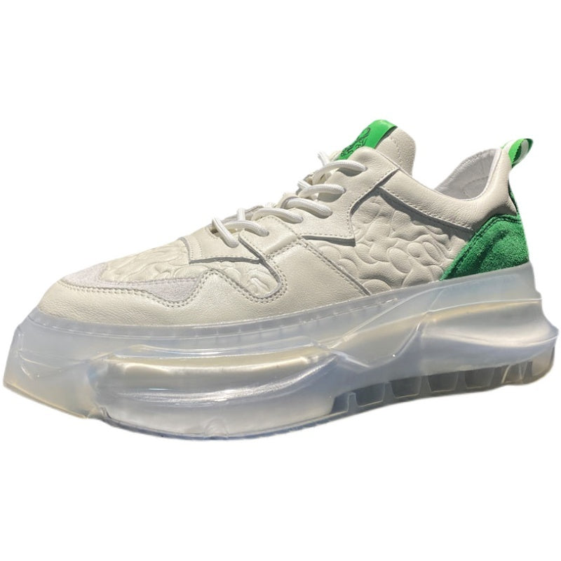 Breathable Air Cushion Dad Sneakers - Comfortable Men's Walking Shoes