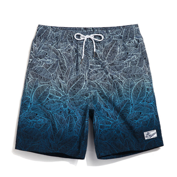 Men's Quick-Dry Swimming Shorts - Loose Fit Beach Vacation Casual Swimwear