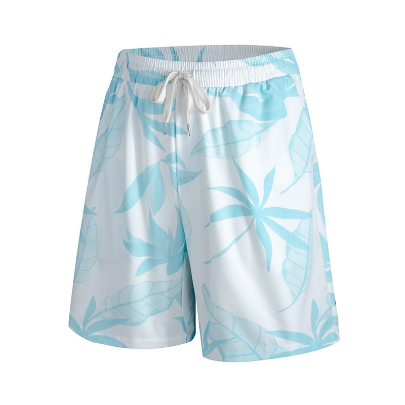 Ice Silk Quick Dry Basketball Shorts - Lightweight Beach Shorts for Men