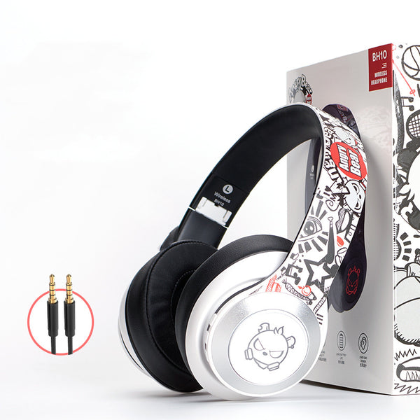 Wireless Bluetooth Headphones - Premium Noise Cancelling Over-Ear Headset with Ultra-Long Battery Life