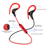 Advanced Wireless Sport Earphones - Noise Cancelling Bluetooth Headphones with Mic for Running & Fitness