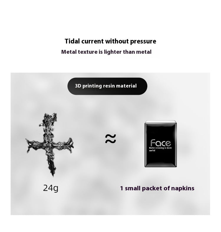 Mystical Gothic Cross AirPods Max Cover - Premium Resin Protection