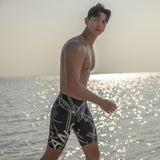 Professional Men's Swimming Trunks - Quick Dry Boxer Style Swimwear