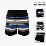 Premium Anti-Embarrassment Double Layer Swimming Trunks for Men - Quick Dry Beach Shorts