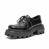 Elegant Square Toe Chunky Heel Platform Shoes - Sophisticated Women's Footwear