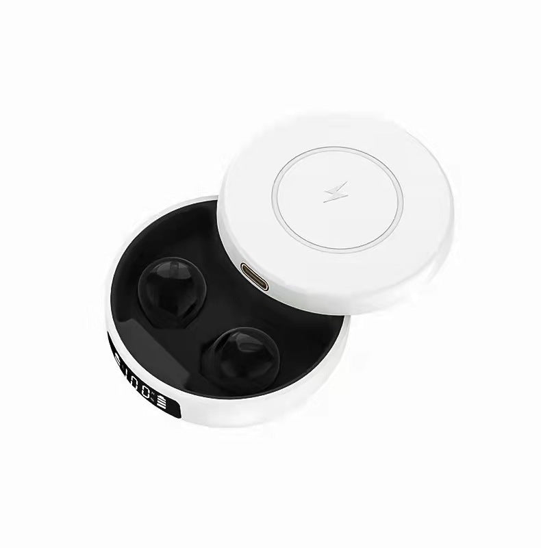 Wireless Bluetooth Earbuds - Mini Semi-In-Ear Headphones with Charging Case