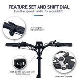 Stylish Urban Electric Bicycle - 29kg Lightweight E-Bike for City Commuting