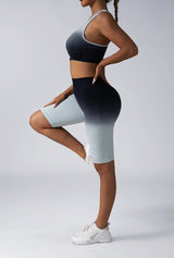 Premium High-Waisted Scrunch Butt Lifting Workout Shorts - Seamless Yoga & Gym Athletic Wear