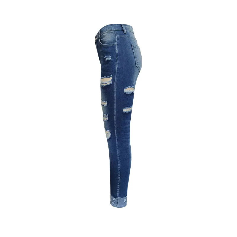 Jeans for Women Blue  High Waist New Style Baggy Jeans Women Pants Casual Jean