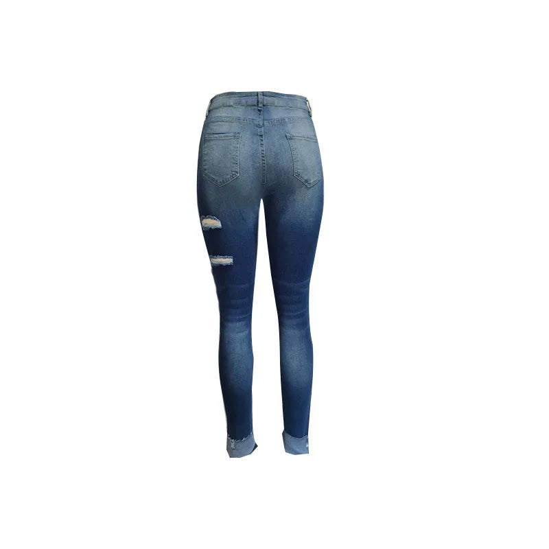 Jeans for Women Blue  High Waist New Style Baggy Jeans Women Pants Casual Jean