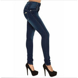 High Quality Woman Denim Pencil Pants Top Brand Stretch Jeans High Waist Pants