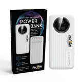 Pursonic PBM10 Power Bank - 10,000mAh Fast Charging Station with Integrated Cables & LED Battery Display