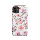 Anacotte Pure Vibes Sakura Pink Floral iPhone Case - Premium Protection