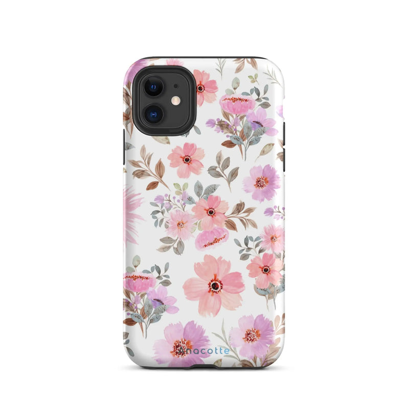 Anacotte Pure Vibes Sakura Pink Floral iPhone Case - Premium Protection