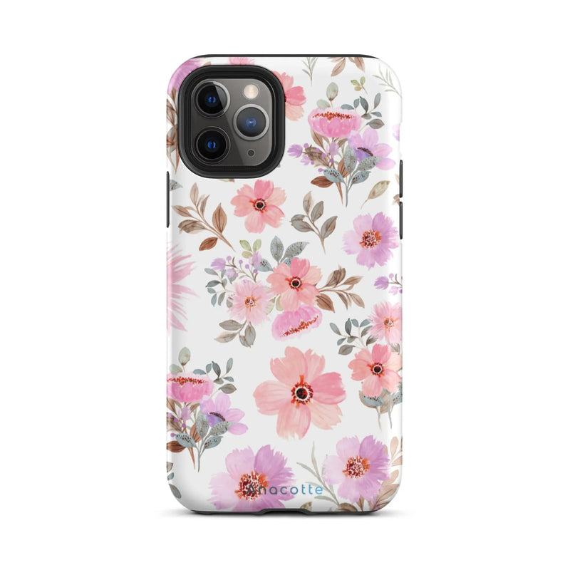 Anacotte Pure Vibes Sakura Pink Floral iPhone Case - Premium Protection