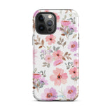 Anacotte Pure Vibes Sakura Pink Floral iPhone Case - Premium Protection