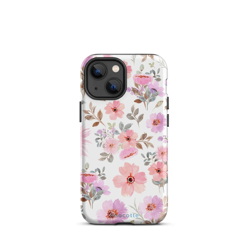 Anacotte Pure Vibes Sakura Pink Floral iPhone Case - Premium Protection