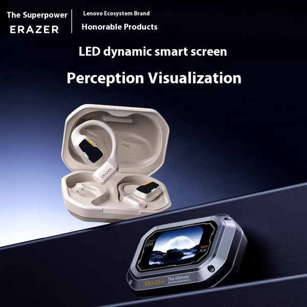 Erazer XP6 Wireless Bluetooth Earbuds - Open-Ear Design for All-Day Comfort