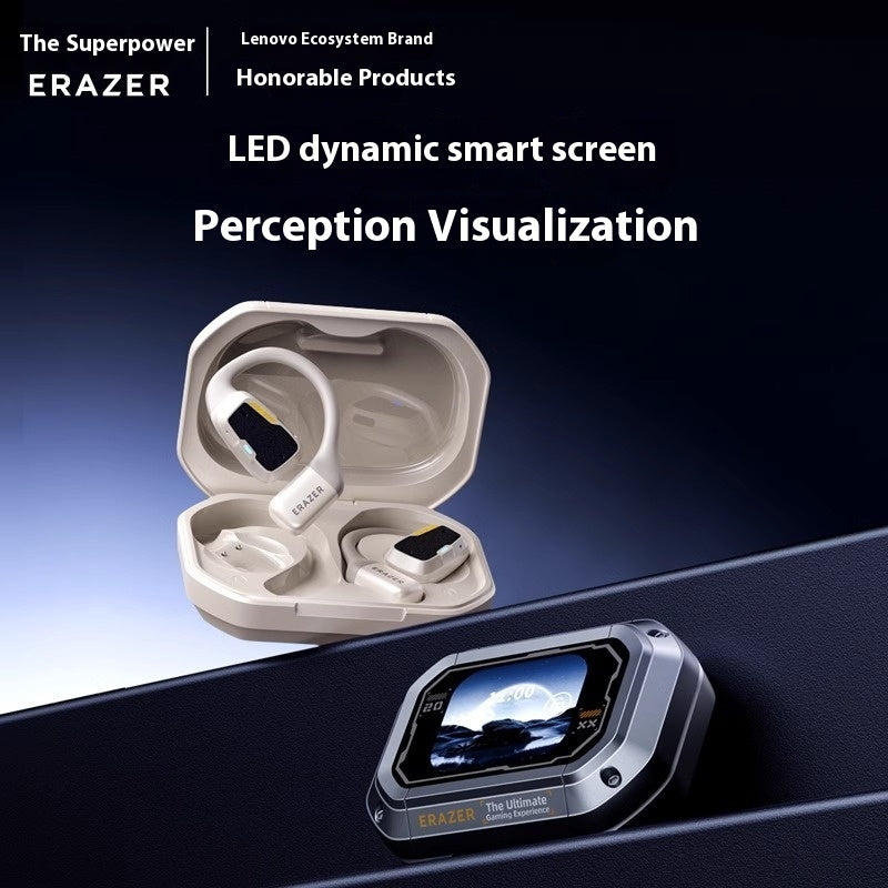 Erazer XP6 Wireless Bluetooth Earbuds - Open-Ear Design for All-Day Comfort