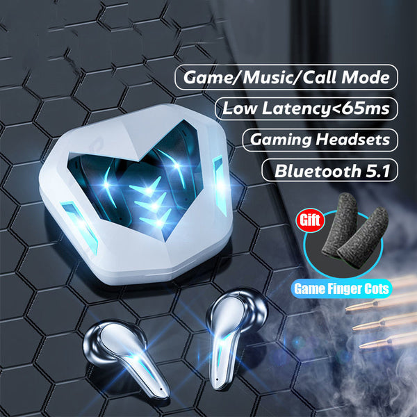 Ultimate Gaming Bluetooth Earbuds - Wireless In-Ear Headset with 10H Battery Life