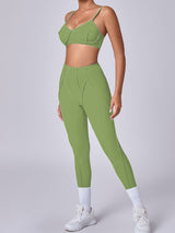 Premium High-Waist Seamless Yoga Leggings - 360° Comfort Fit