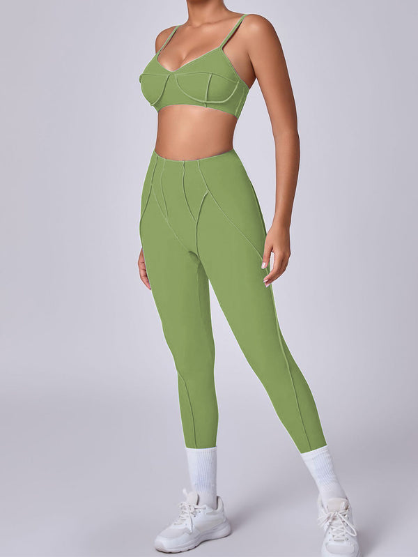 Premium High-Waist Seamless Yoga Leggings - 360° Comfort Fit