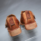 Elegant Cowhide Leather Heightened Casual Women's Shoes