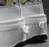 Premium Transformative Roller Skates - Four-Wheel Dual-Use Heelys with Double-Row Design