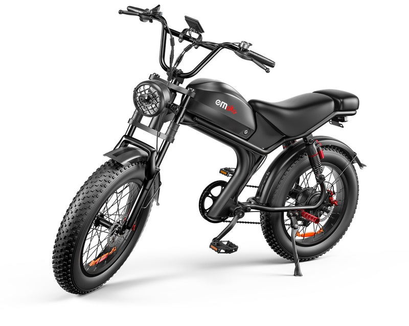 High-Performance 20" Fat Tire Electric Bike - 1000W Motor, 75KM Range