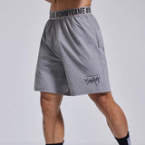 Athletic Men's Sports Shorts - Breathable Workout Cropped Pants