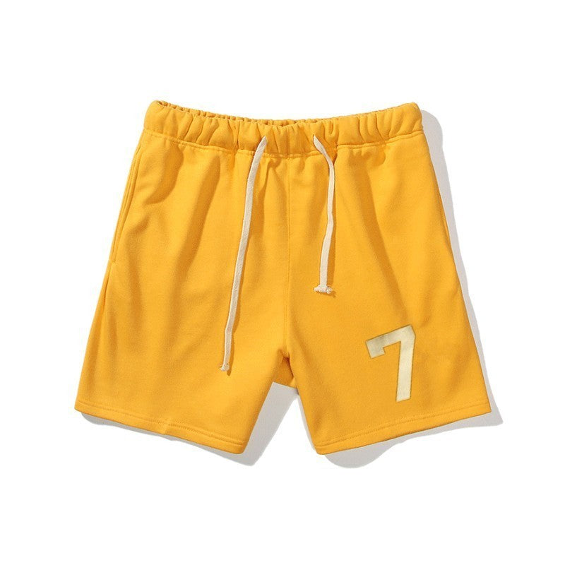 Premium Men's Athletic Gym Shorts - Digital Drawstring Design