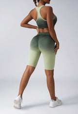 Premium High-Waisted Scrunch Butt Lifting Workout Shorts - Seamless Yoga & Gym Athletic Wear