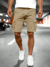 Stylish Men's Woven Five-Point Shorts - Casual Summer Pants
