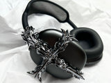 Mystical Gothic Cross AirPods Max Cover - Premium Resin Protection