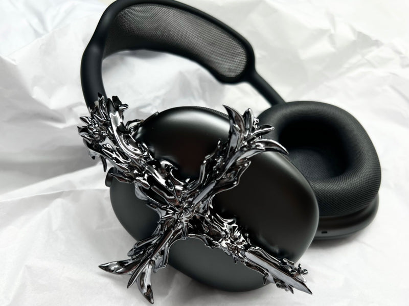 Mystical Gothic Cross AirPods Max Cover - Premium Resin Protection
