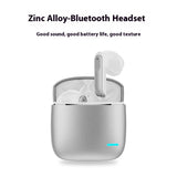 K50 Wireless Bluetooth Earbuds - Zinc Alloy Sports Headphones with Noise Reduction
