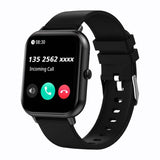 Premium Square Smartwatch with Bluetooth Calling & Heart Rate Monitor - Waterproof Fitness Tracker for iOS & Android