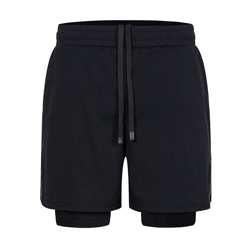 Quick-drying Small Plaid Sports Pants For Men