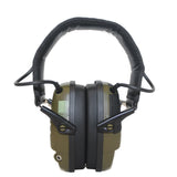 Professional Tactical Noise Canceling Earmuffs - Army Green Anti-Noise Protection