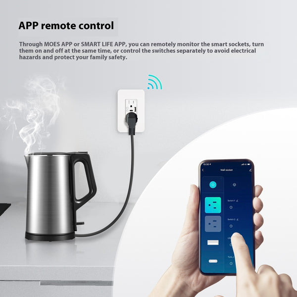 Zone Remote Control Smart Home Socket