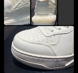 Sophisticated Leather Casual Shoes - Breathable Summer Footwear for Men