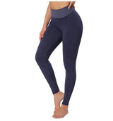 Premium Plaid Fitness Leggings - High-Waist Seamless Yoga Pants for Women