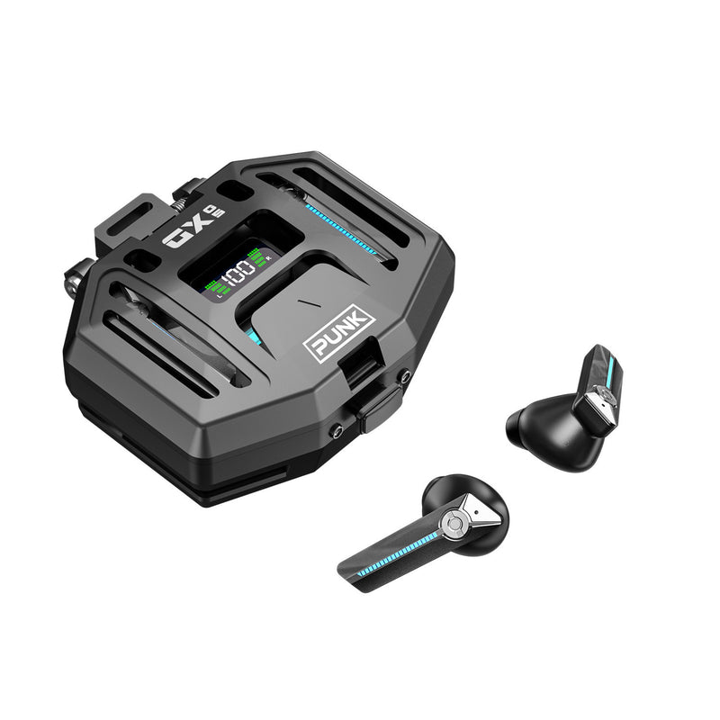 Gaming Bluetooth Earbuds with Digital Display - Waterproof Wireless Headphones