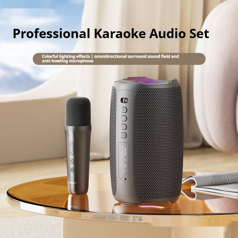 Wireless Karaoke Bluetooth Speaker with Microphone - 20W Portable Audio System