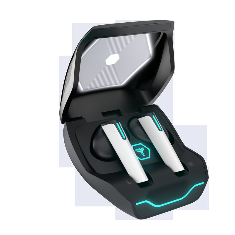 Luminous Gaming Bluetooth Headset - Low Latency Wireless Gaming Earbuds with LED Lights