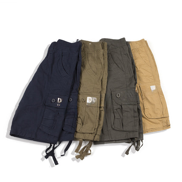 Japanese Style Casual Cargo Pants - Men's Trendy Overalls with Multiple Pockets