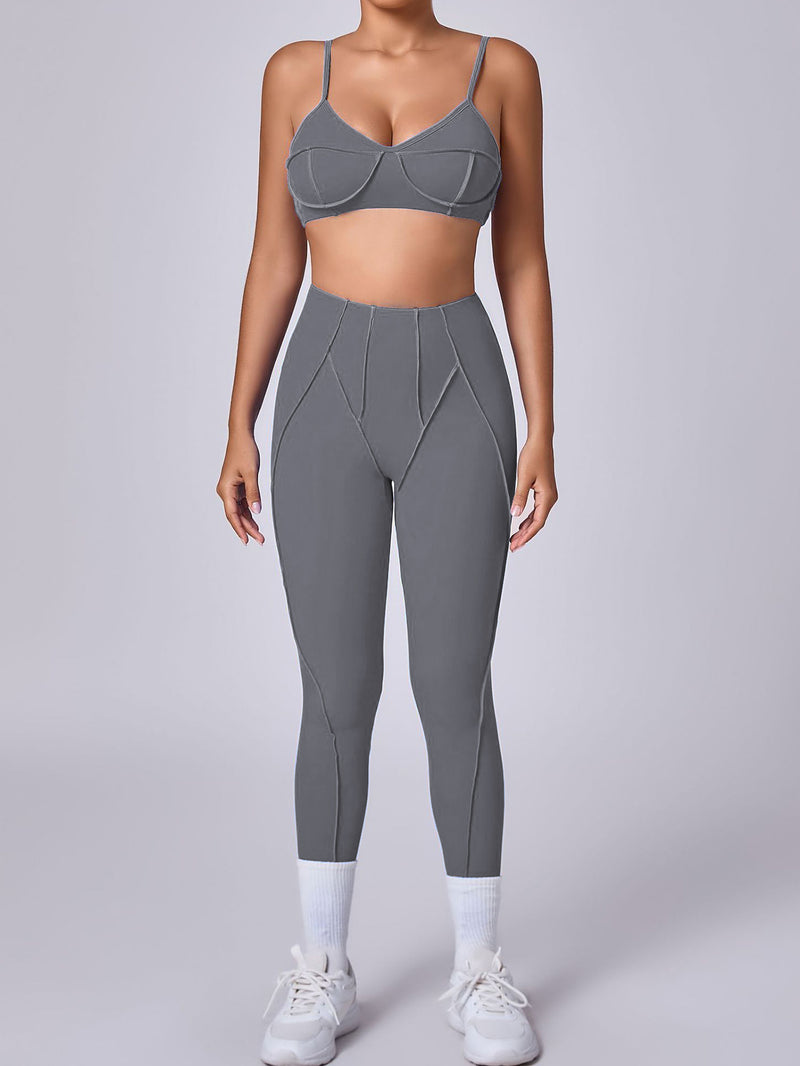 Premium High-Waist Seamless Yoga Leggings - 360° Comfort Fit