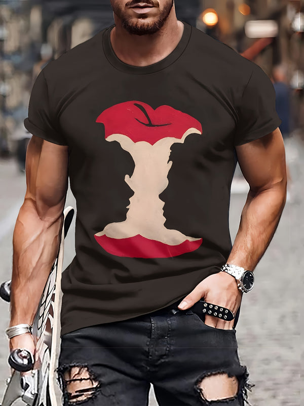 Premium 3D Printed Men's T-Shirt - Ultra-Soft Polyester Blend