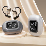Advanced Wireless Sports Earbuds with Full-Color Touch Screen Display