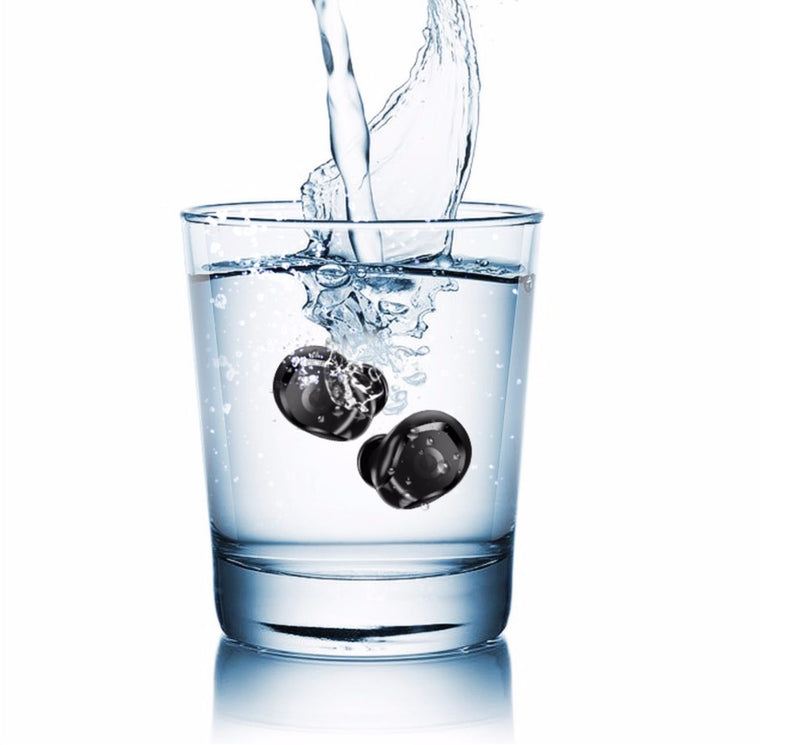 Wireless Bluetooth Earbuds - Invisible Mini Sports Running Headphones with 20m Range